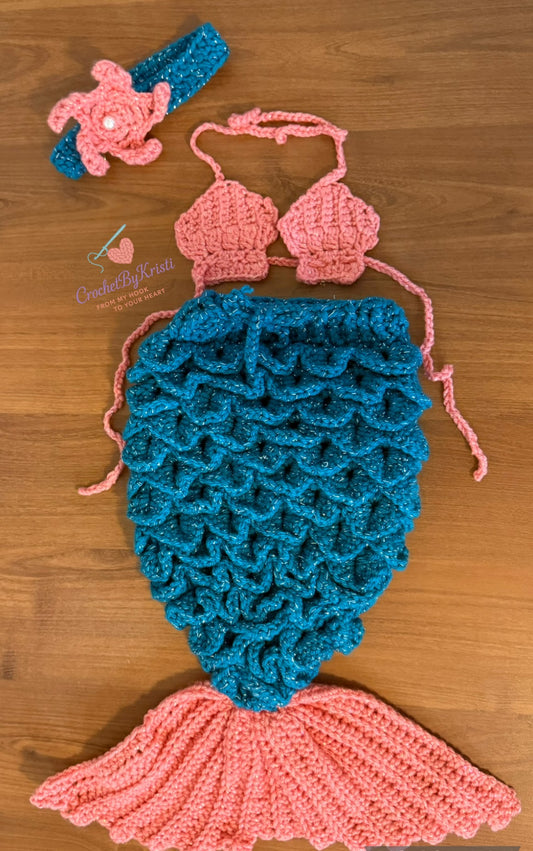 Limited Time Pre-Order: Seashell Dreams Baby Photo Outfit